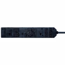 Masterplug EXS1342B 13amp 4 Socket 2m Heavy Duty Extension Lead - Black