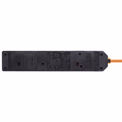 Masterplug EXS1342O 13amp 4 Socket 2m Heavy Duty Extension Lead - Orange