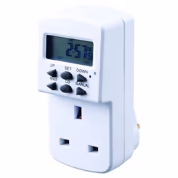 Masterplug TES7 7 Day Electronic Timer - White