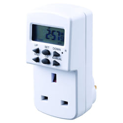 Masterplug TES7 7 Day Electronic Timer - White