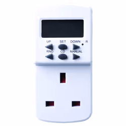 Masterplug TES7 7 Day Electronic Timer - White