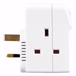 Masterplug MSWRG3-MP 13A 3-Socket Indoor Power Surge Protected Adapter