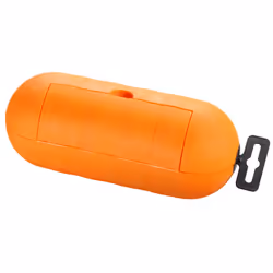 Masterplug SPTO-MS Splash-Proof Single Socket Cover - Orange