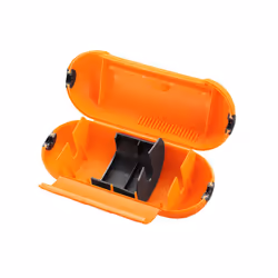 Masterplug SPTO-MS Splash-Proof Single Socket Cover - Orange