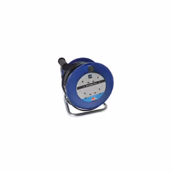 Masterplug LDCC30134 Heavy-Duty Cable Reel 30 Metre 4 Socket 13A Thermal Cut-Out 240 Volt
