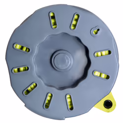 Masterplug CMU10134SL-PX Pro XT 10 m 4 Gang Medium Cassette Cable Reel with Switch and LED