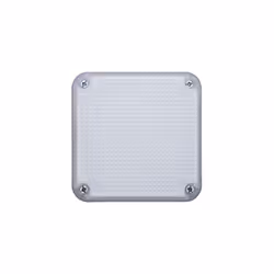 LED Storm Outdoor Bulkhead Light, 11.5 x 11.5 cm, 4.5 W, 4000K Colour Temperature, White