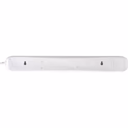 Masterplug SRGU6210N-MP Six Socket Surge Protected Extension Lead with 2 USB Ports, 2 Metre, 19 x 7 x 6 cm, White