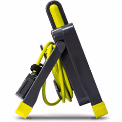 Masterplug WLU05134SL-PX Pro-XT Four Socket LED Work Light Extension Reel with Fold Out Stand, Thermal Cut Out and Power Switch, 5 metre High