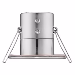 Luceco Downlights Warm White LED Dimmable 5W IP65 Matt Stainless Steel Pack of 6