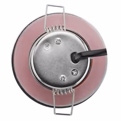 Luceco Downlights Warm White LED Dimmable 5W IP65 Matt Stainless Steel Pack of 6