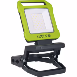 Luceco Rechargeable USB Folding Clamp Worklight 1000lm, 9W, 6500K