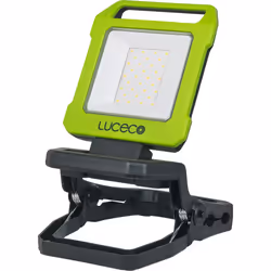 Luceco Rechargeable USB Folding Clamp Worklight 1000lm, 9W, 6500K