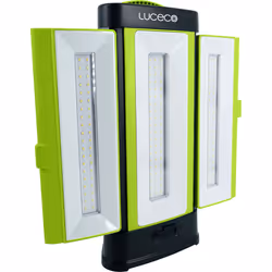 Luceco Three Panel Open Areaâ, 360° & Foldable Rechargeable Work Light
