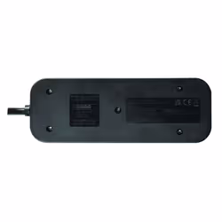 Masterplug 2 Socket 0.45m Extension Lead 2 x USB A & C 20W