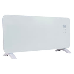 Masterplug Auraline SmartEnergy Glass Panel Heater 2000W White