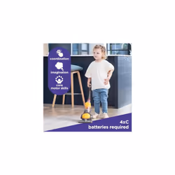 Dyson Toys. Ball Vacuum Cleaner. Miniature Replica Toy with Real Function, Bright Colours and True-to-Life Sounds. Kids Cleaning Set. For Children