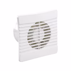 Airvent Standard Extractor Fan Switch Controlled Toilet Bathroom Shower 100mm