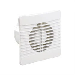 Airvent Standard Extractor Fan Switch Controlled Toilet Bathroom Shower 100mm