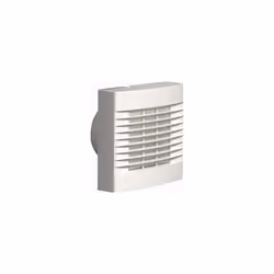 Airvent 459318A 100MM 4' Bathroom Humidity Extractor Fan With Humidistat, Pullcord And Automatic Shutters