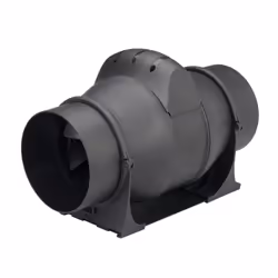 Airvent In-Line Mixed Flow Extractor Fan Timer Controlled Kitchen Utility 100mm