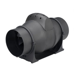 Airvent In-Line Mixed Flow Extractor Fan Timer Controlled Kitchen Utility 100mm