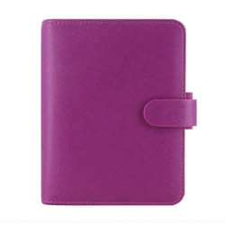 Filofax Saffiano Pocket Organiser - Raspberry