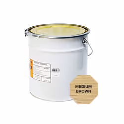 Medium Brown Coloured Natural Wax Furniture Polish Briwax Original 20L
