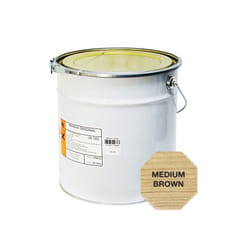 Medium Brown Coloured Natural Wax Furniture Polish Briwax Original 20L