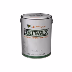 Briwax Toluene Free Wax Polish Clear 5 Litre