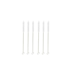 Straw Cleaning Brush One Cleaner Tube Bottle Metal Handle Reusable