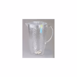 "Bello" Clear Plastic Pitcher with Lid Great for Outdoor Dining, Picnics & BBQ's