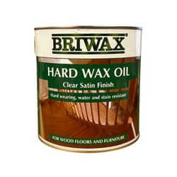 Briwax Hard Wax Oil Clear Satin 2.5 Litre