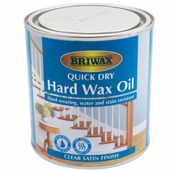 Briwax Quick Dry Hard Wax Oil 1L Tin