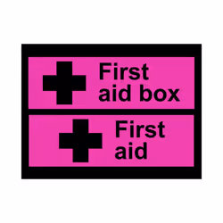 Scan First Aid Box / First Aid - PVC 300 x 200mm SCA1553