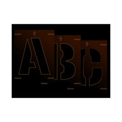 Scan Letter Stencil Kit 300mm SCA9417