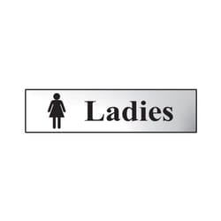 Scan Ladies - Polished Chrome Effect 200 x 50mm SCA6002C