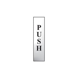 Scan Push Vertical - Polished Chrome Effect 50 x 200mm SCA6032C