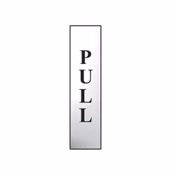 Scan Pull Vertical - Polished Chrome Effect 50 x 200mm SCA6034C