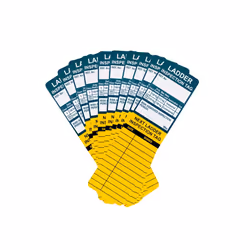 Scan SCALADTAGI Replacement Ladder Tag Inserts - Pack of 10 |
