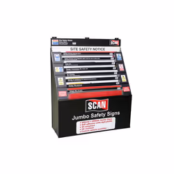 Scan Signs Display - 36 Large Signs SCASSDIS36