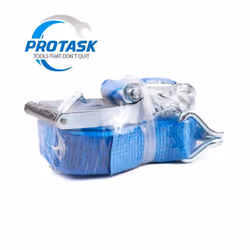 LE28P 8M Heavy Duty Ratchet Tie Down Strap, 5000kg Load Break Strength, 50mm PES Webbing