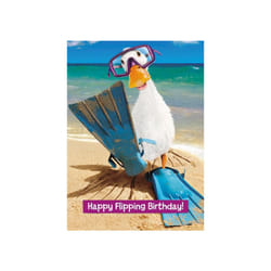 Avanti Happy Flipping Birthday Funny Greeting Card Humour Cards