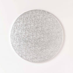 10" Silver Round Cake Card -  cake 10 round silver card pack10