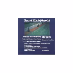 Henryk Gorecki  Gorecki Symphony No. 3 CD