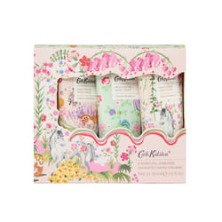 Carnival Parade Hand Cream Trio |Vegan & Shea Butter Hand Creams |Sweet Plum | Pistachio Ice | Marble Mint |Travel Set | Gift Set | 3x30ml