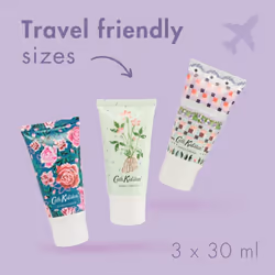 Hand Creams 3 x 30 ml, 3 Fragrances, Travel Size and Vegan Friendly, Beauty Gift For Her, Fits In Handbag and Backpack, Roots and Raindrops Collection