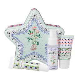 Body Wash 30ml, Body Mist 30ml and Lip Balm 10ml Comes In A Star Tin, Beauty Gift For Her, Christmas Stocking Filler, Roots & ...