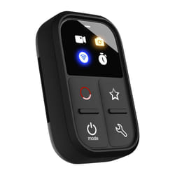 Wireless Smart Remote Control Replacement for GoPro Hero 10/9/8/Max LED Colorful Screen Built-in Battery 50M Control Distance with Stick Mount Wrist