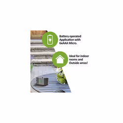 Mouse Rat repellent ultrasonic Set of 2 battery operated outdoor/indoor/garden no mice rodent